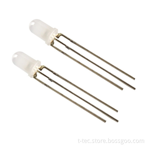 T-13/4 5mm Bi-Color Red and Green DIP LED (Common Anode/Cathode) for Indicator